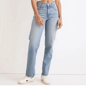 Madewell Mid Rise Perfect Vintage Straight Jeans Size 25 Denim 90’s Y2K